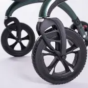 Carbon Rollator Saljol CR62 British Green Zusätzliches Produktbild für Saljol Carbon Rollator mit Vollausstattung