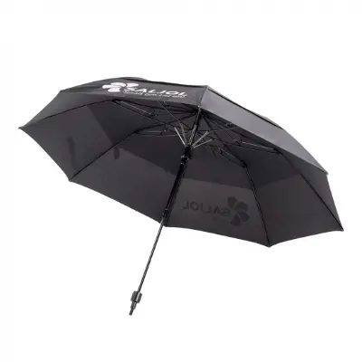 Produktdetails: Regenschirm mit Logo für Saljol Rollator, schwarz Produktbild Regenschirm mit Logo für Saljol Rollator, schwarz
