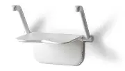 Duschklappsitz ETAC Relax weiß mit Armlehne Zusätzliches Produktbild für Duschklappsitz ETAC Relax