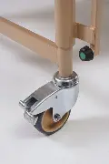 hochwertige und robuste Qualitätsrollen Zusätzliches Produktbild für Niedrig-Einstiegsbett Dali-Low Entry 24V