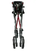 Leichtgewicht Rollator Elan Classic anthrazit rot gefaltet Zusätzliches Produktbild für Leichtgewicht Rollator Elan Classic - Elan Plus