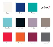 Farbpalette Bezüge für elsa Nackenkissen Zusätzliches Produktbild für elsa Nackenkissen - Der Klassiker