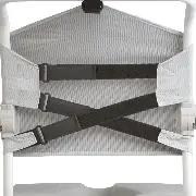 flexibler Rücken vom Etac Swift Mobil Zusätzliches Produktbild für Etac Dusch- und Toilettenrollstuhl Swift Mobil Tilt-2 mit Kippfunktion