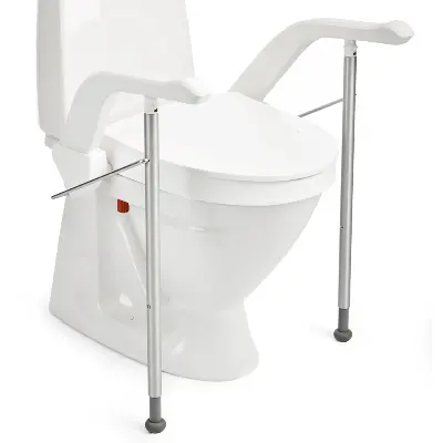 Produktbild Stützbeine für Toilettensitzerhöhung Etac My-Loo fest mit Armlehnen