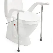 Zusätzliches Produktbild für Etac My-Loo fest Toilettensitzerhöhung mit Armlehnen