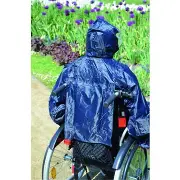 Regencape mit Arm für Rollstuhlfahrer Gr.4 Zusätzliches Produktbild für Regencape mit Arm für Rollstuhlfahrer Gr.4