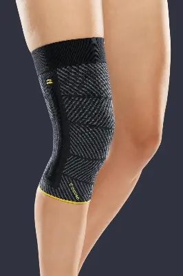 Produktdetails: Kniebandage Medi Genumedi E plus motion black geometric Produktbild Kniebandage Medi Genumedi E plus motion black geometric