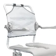 Etac Dusch- und Toilettenrollstuhl Swift Mobil optional mit geradem Rücken Zusätzliches Produktbild für Dusch- und Toilettenrollstuhl Etac Swift Mobil-2