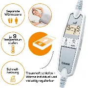 Zusätzliches Produktbild für Beurer Wärmeunterbett Comfort in Spannbetttuchform UB 100