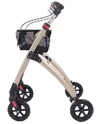 Mobile Indoor Rollator Jaguar champagner  Zusätzliches Produktbild für Indoor Rollator Jaguar champagner
