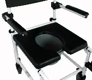 Dusch-u.Toilettenrollstuhl Kakadu Zusätzliches Produktbild für Mobilex Dusch-u.Toilettenrollstuhl Kakadu in 4 Sitzbreiten