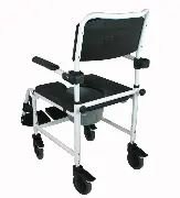 Dusch-u.Toilettenrollstuhl Kakadu Zusätzliches Produktbild für Mobilex Dusch-u.Toilettenrollstuhl Kakadu in 4 Sitzbreiten