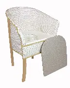 Korb-Toilettenstuhl Russka, ohne Sitzpolster Zusätzliches Produktbild für Korb-Toilettenstuhl Russka