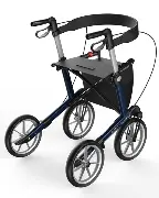 Outdoor Rollator Panda mit großer, weicher Bereifung Zusätzliches Produktbild für Outdoor Rollator Panda Comfort