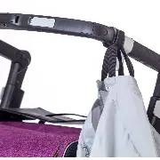 Taschenhaken für Shopper Rollator Rollz Flex Zusätzliches Produktbild für Einkaufsrollator Rollz Flex 2.0 Shopper
