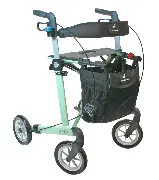Leichtgewicht Rollator Server Komfort L pistaziengrün mit Zubehörpaket Zusätzliches Produktbild für Leichtgewicht Rollator Server Komfort