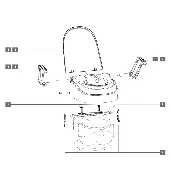Toilettensitzerhöhung SmartFix zur Topmontage Zusätzliches Produktbild für Dietz SmartFix Toilettensitzerhöhung mit Armlehnen zur Topmontage