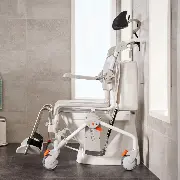 Etac Dusch- und Toilettenrollstuhl Swift Mobil Zusätzliches Produktbild für Etac Dusch- und Toilettenrollstuhl Swift Mobil Tilt-2 mit Kippfunktion