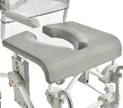 Softsitz 2 cm optional fuer Etac Dusch- und Toilettenrollstuhl Swift Mobil 80209518 Zusätzliches Produktbild für Etac Dusch- und Toilettenrollstuhl Swift Mobil Tilt-2 mit Kippfunktion