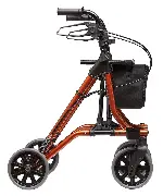 Leichtgewicht Rollator Taima M braun-metallic Zusätzliches Produktbild für Leichtgewicht Rollator Taima M