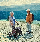 Outdoor Rollator Taima XC luftbereift Zusätzliches Produktbild für Outdoor Rollator Taima XC
