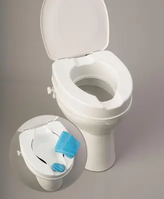 Produktbild Russka Toilettensitzerhöhung mit Deckel, 10 cm